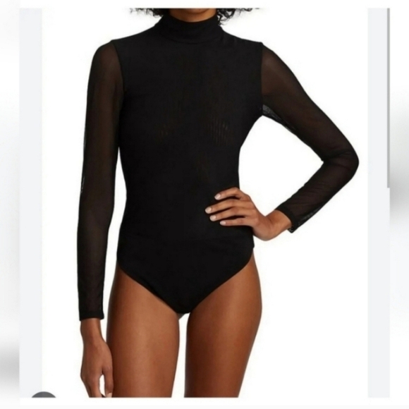 Alice + Olivia Clarinda Turtleneck Long Sleeve Bodysuit in size XL NWT - Picture 5 of 12